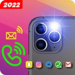 color flash call android application logo